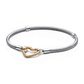 PANDORA 569539C00-18 – Damen Armband in Bicolor Gold & Silber