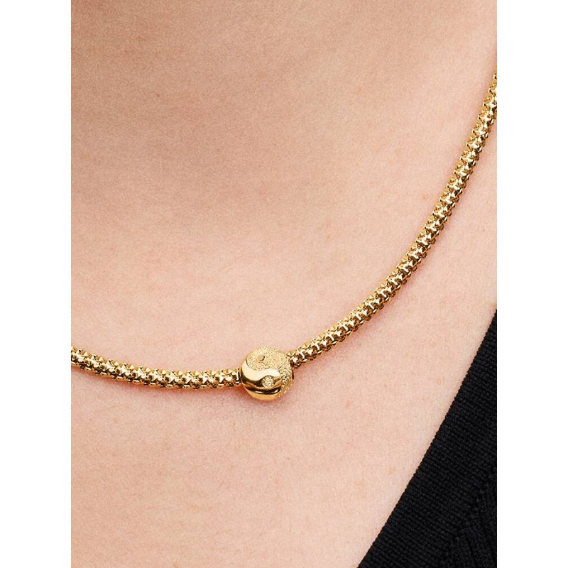 PANDORA 764045C00 – Damen Schmuckstück mit Gelbgold-Vergoldung