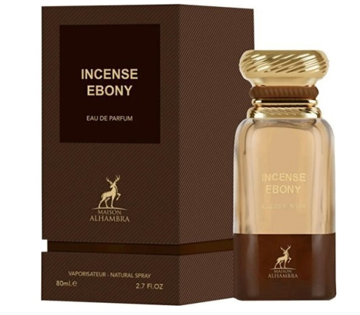 Maison Alhambra Incense Ebony Eau de Parfum 80 ml