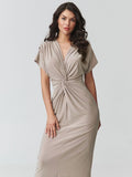 Daydress model 226853 Makadamia-0