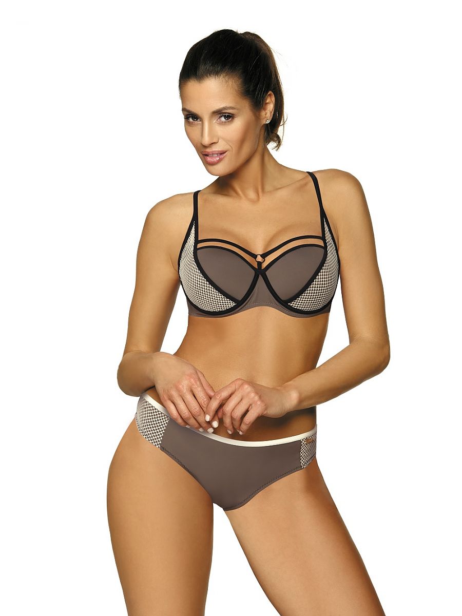Zweiteiliger Bikini – Strap & Mesh Edition