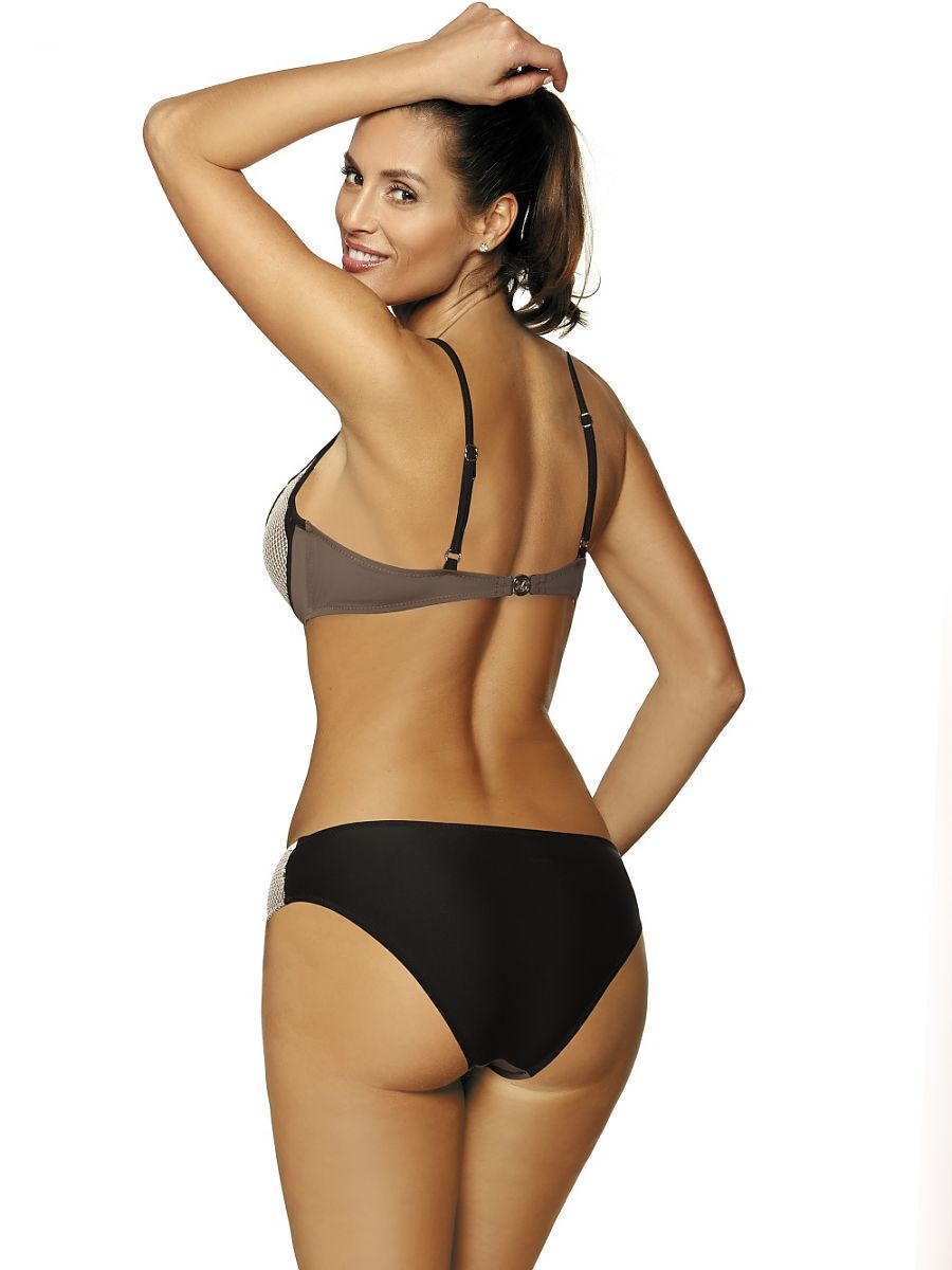 Zweiteiliger Bikini – Strap & Mesh Edition